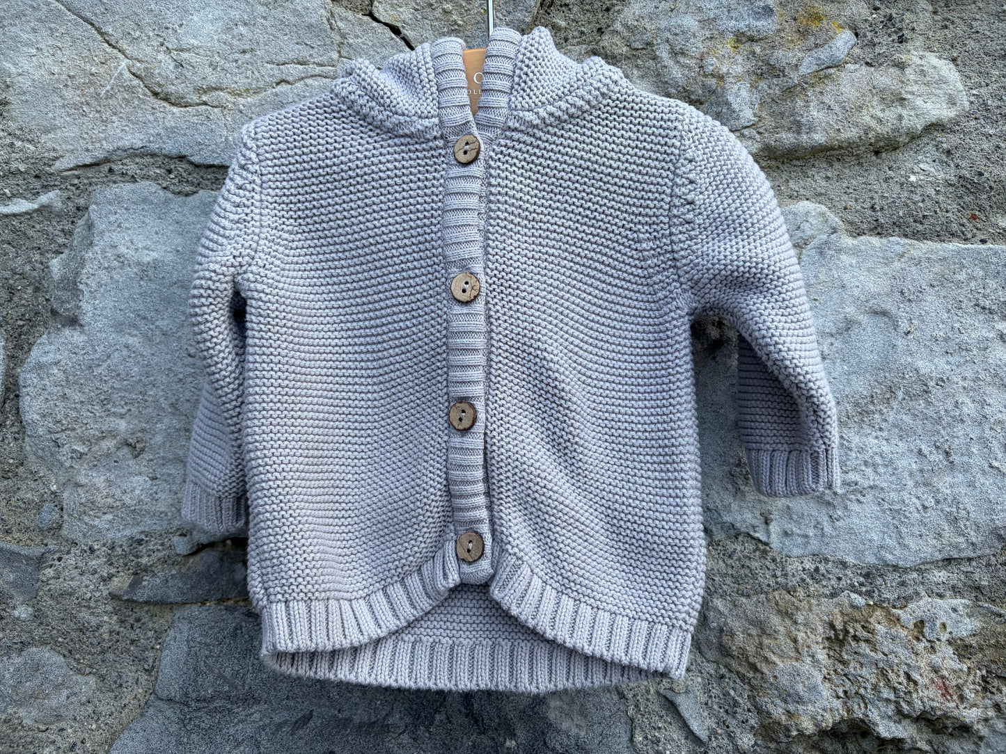 Grey cardigan  0-3m (56-62cm)