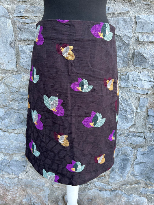 Paper in Layers' Aubergine Skirt uk 8-10