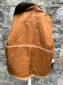 90s Brown suede jacket L/XL