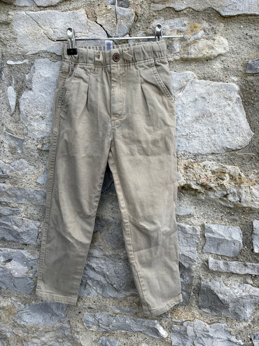Khaki pants  5-6y (110-116cm)
