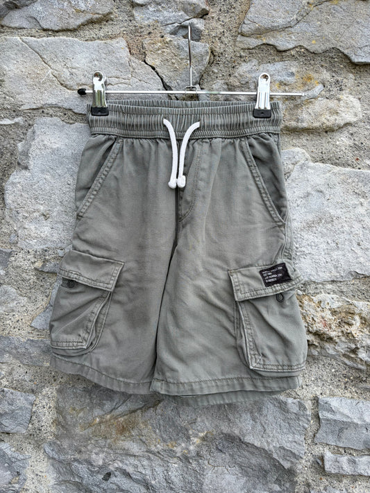 Khaki combat shorts  6-7y (116-122cm)