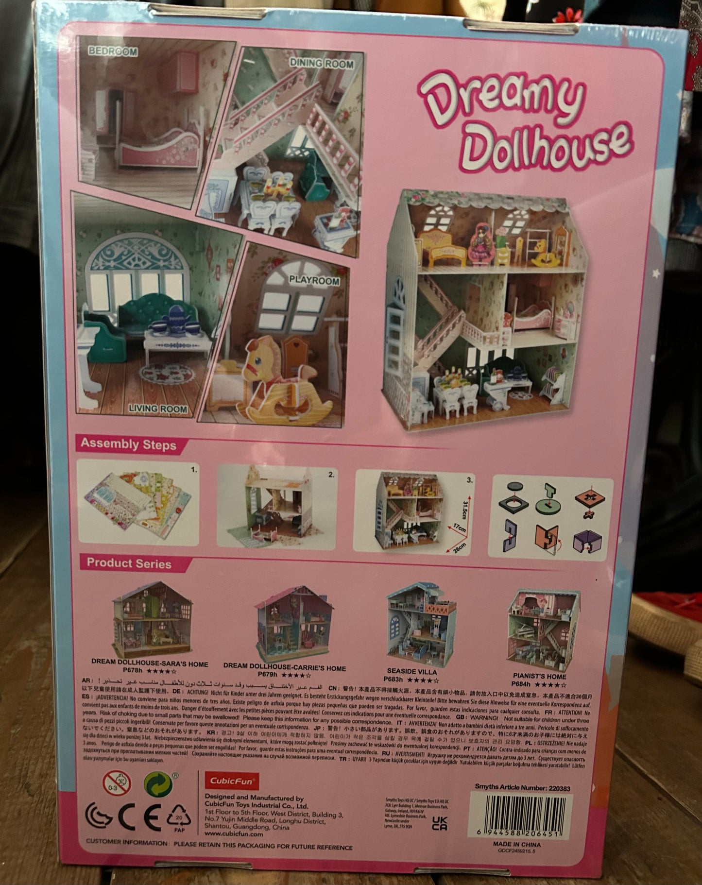 Dreamy dollhouse 3D puzzle