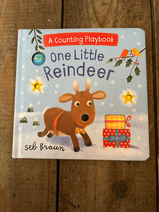 One little reindeer - a counting playbook by Seb Braun