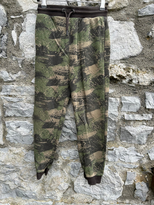 Khaki tracksuit bottoms  9-10y (134-140cm)