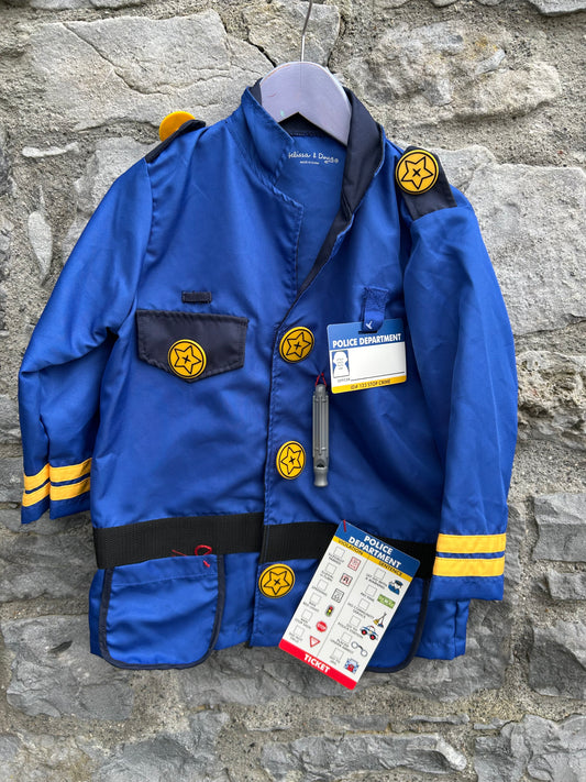 Policeman  4-6y (104-116cm)