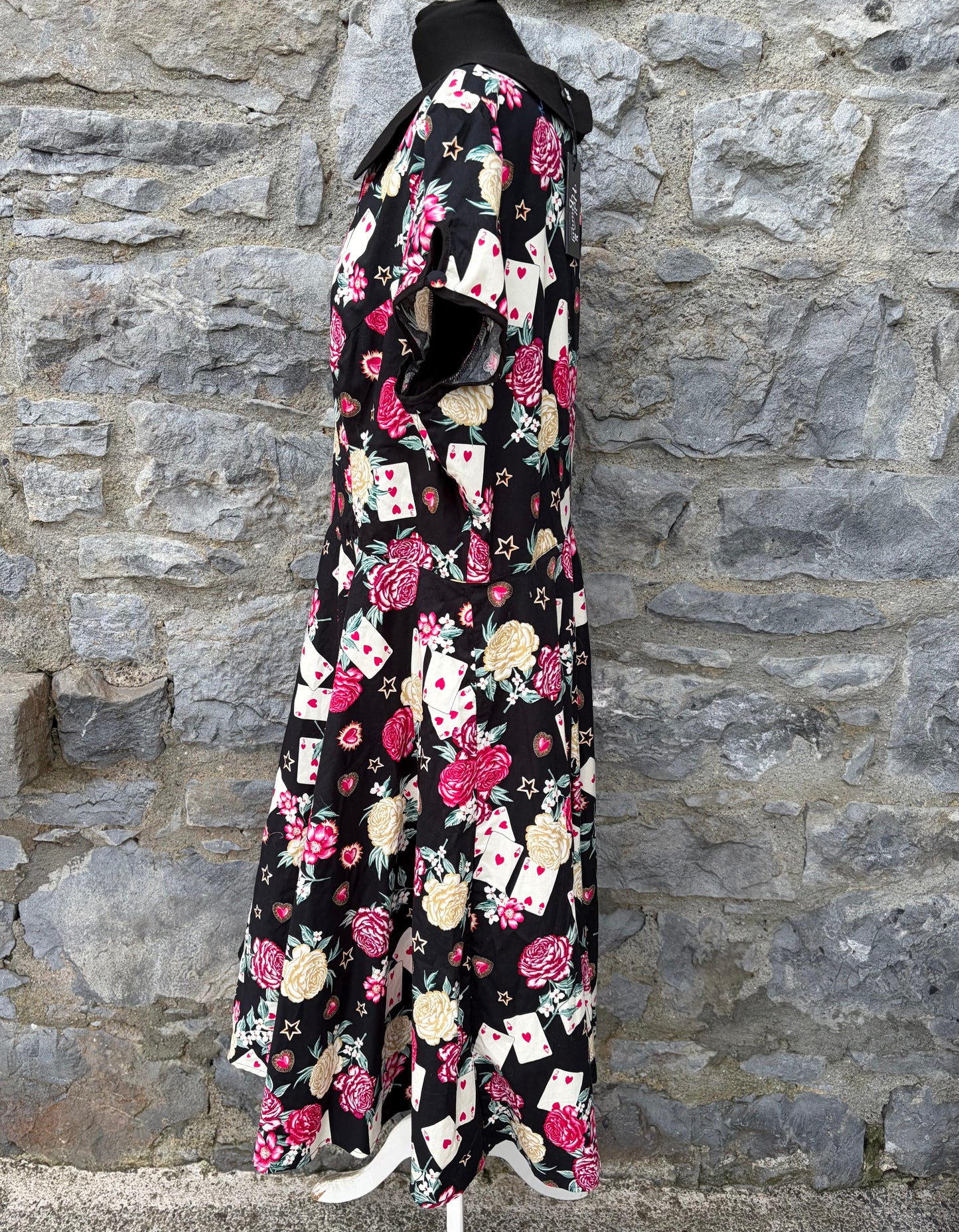 Queen of Hearts 50s dress uk 16-18