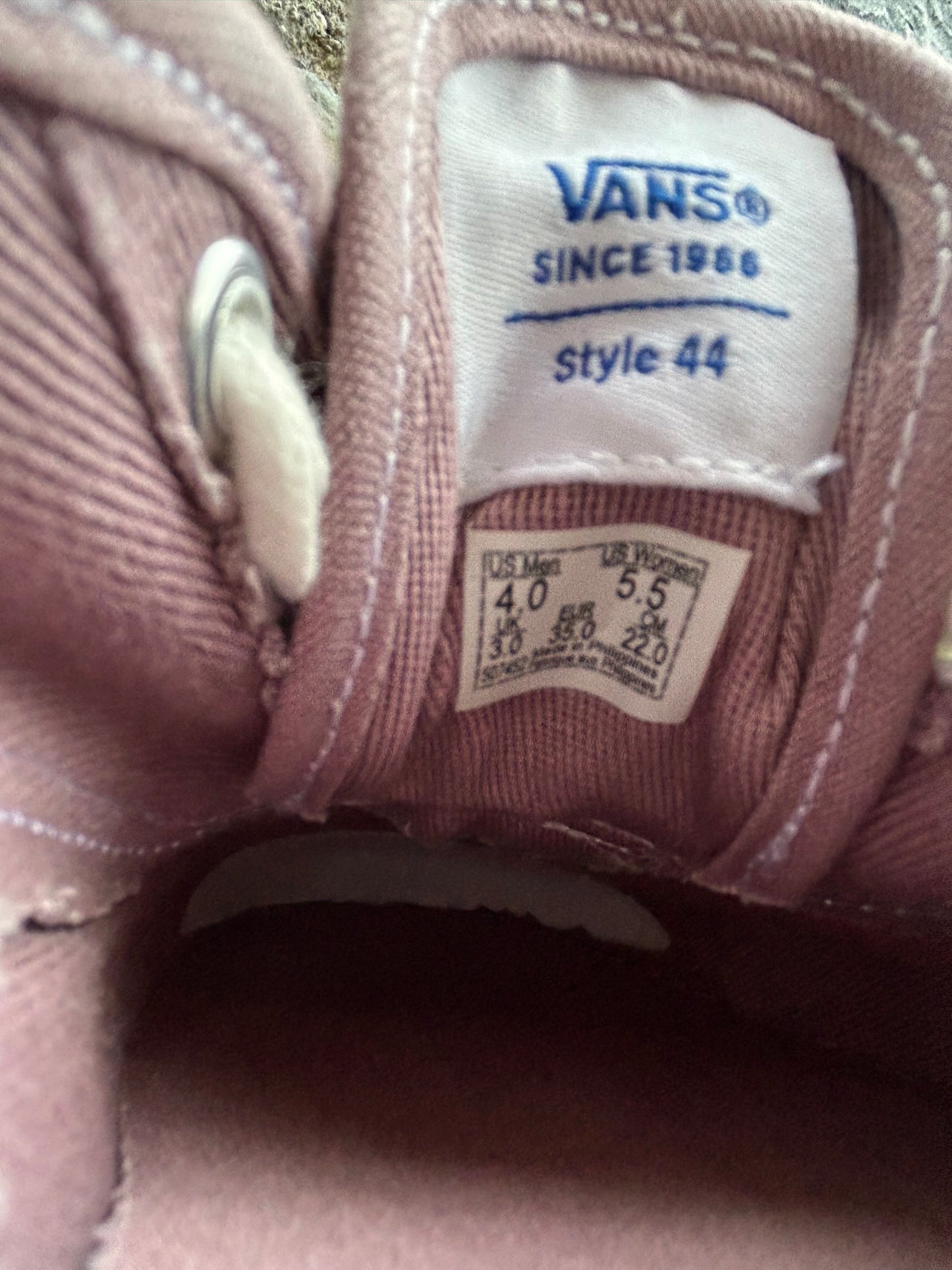 Authentic 44 DX low-top sneakers  uk 2.5 (eu 35)
