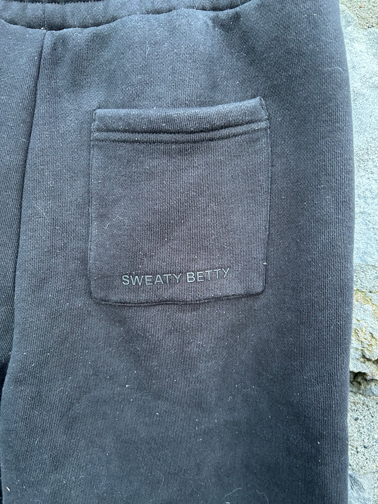 Navy heavy sweat pants uk 10-12