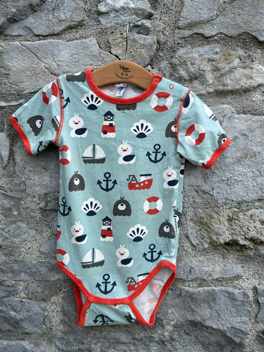 Seaside blue vest 18-24m (86-92cm)