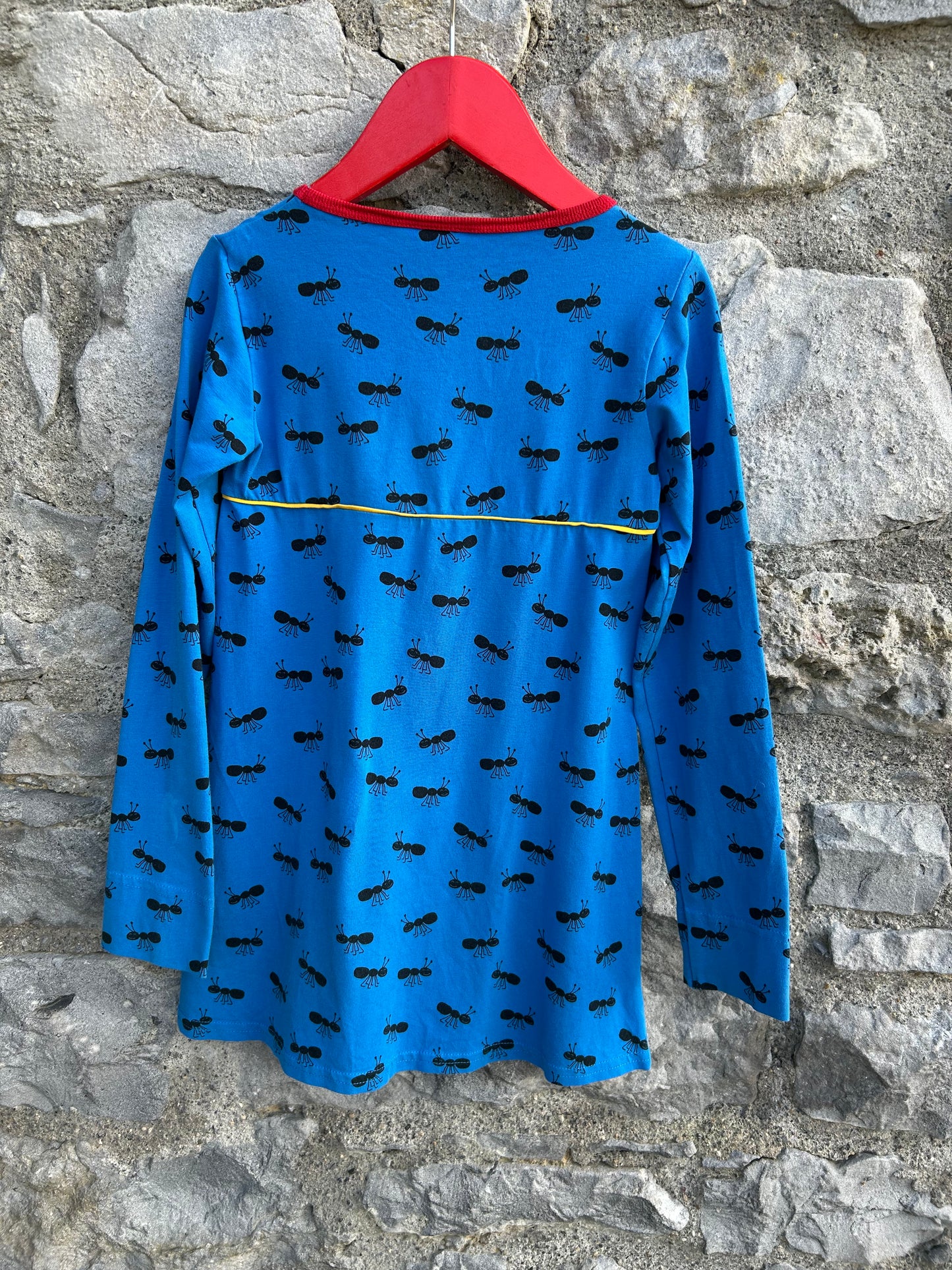 Ants blue tunic  7-8y (122-128cm)