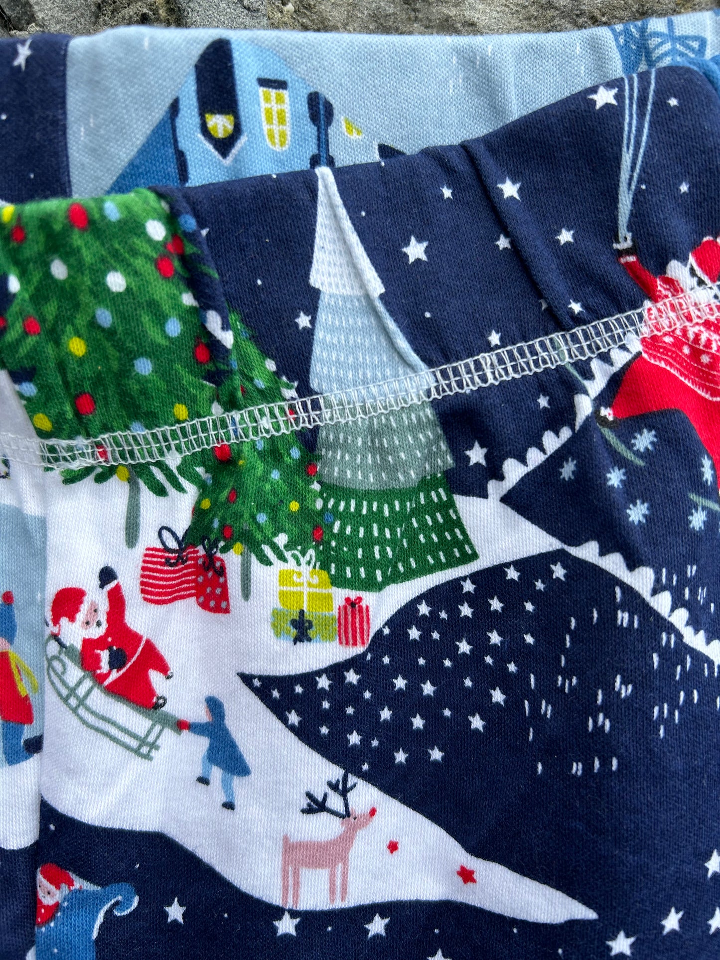 Winter wonderland navy pjs  11-12y (146-152cm)