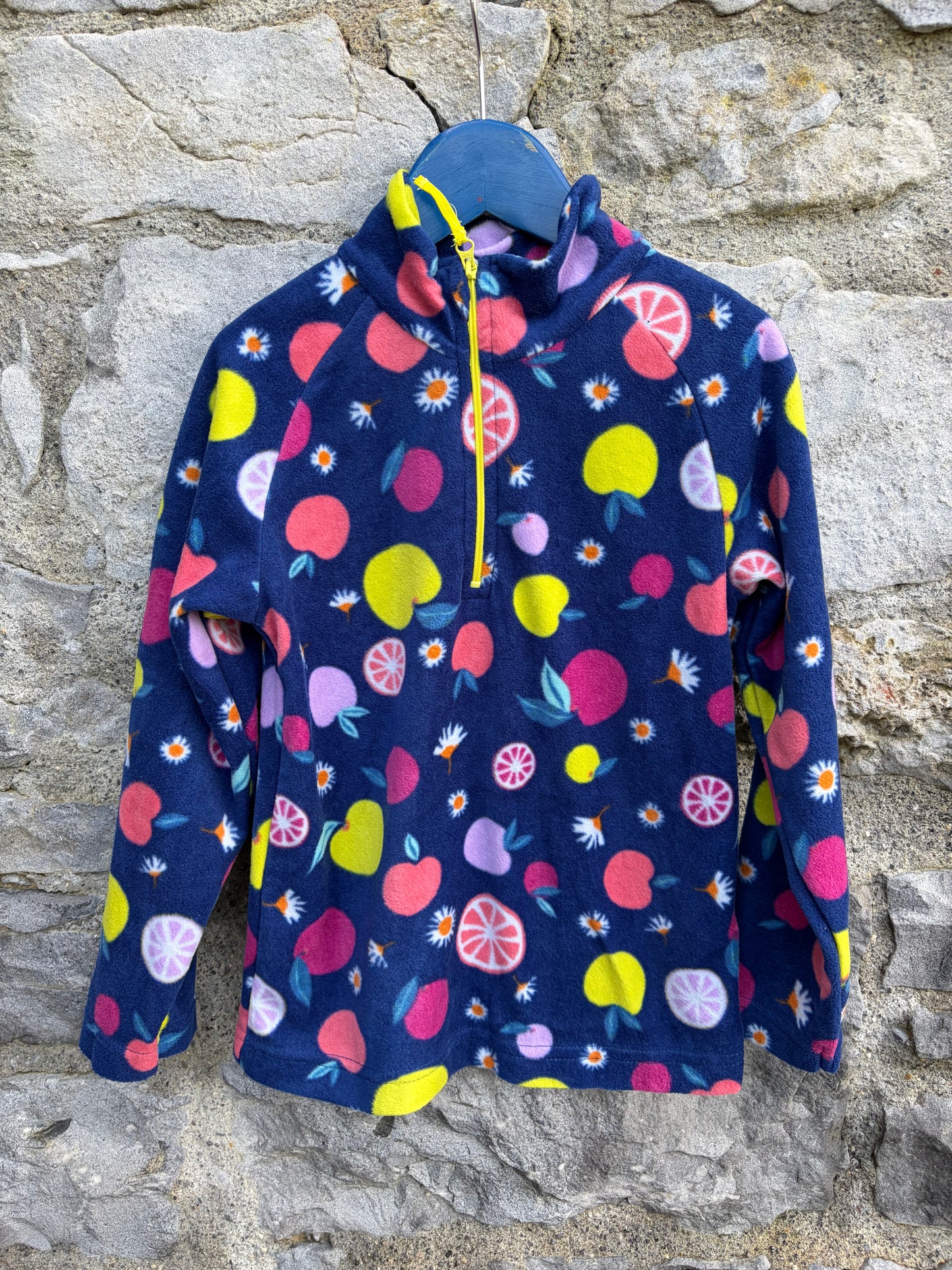 Fruits navy fleece  5-6y (110-116cm)