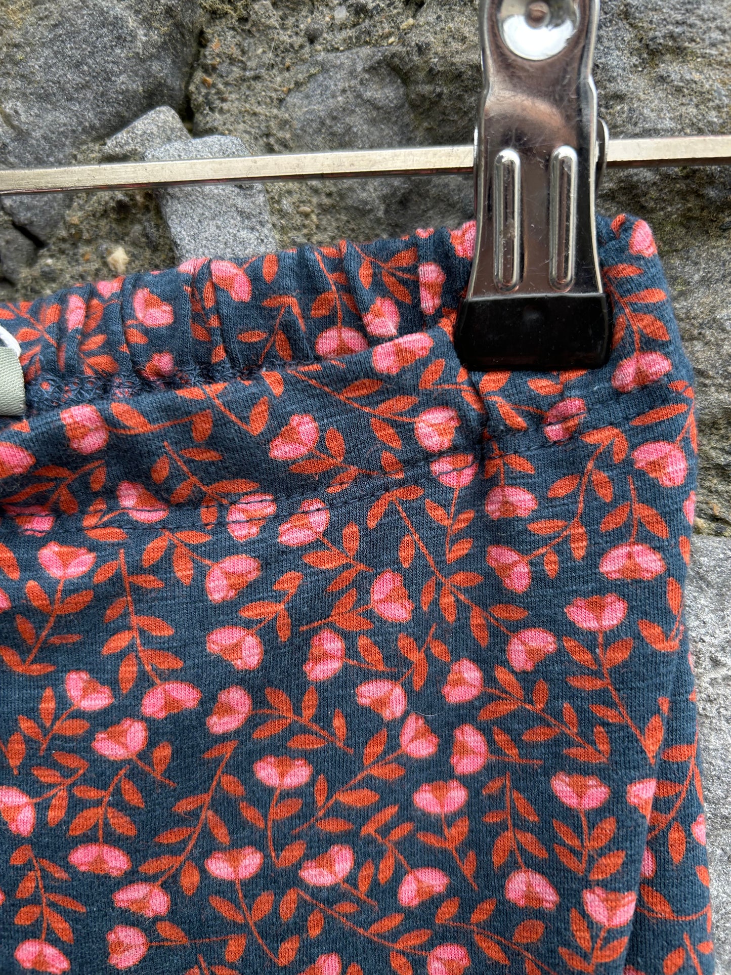 Pink flowers baggy pants  18m (86cm)