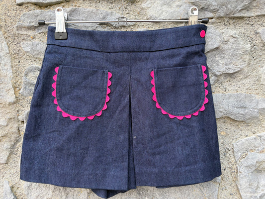 Denim culottes 6y (116cm)