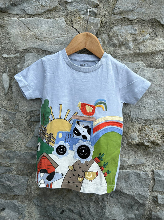 Farm T-shirt    18-24m (86-92cm)