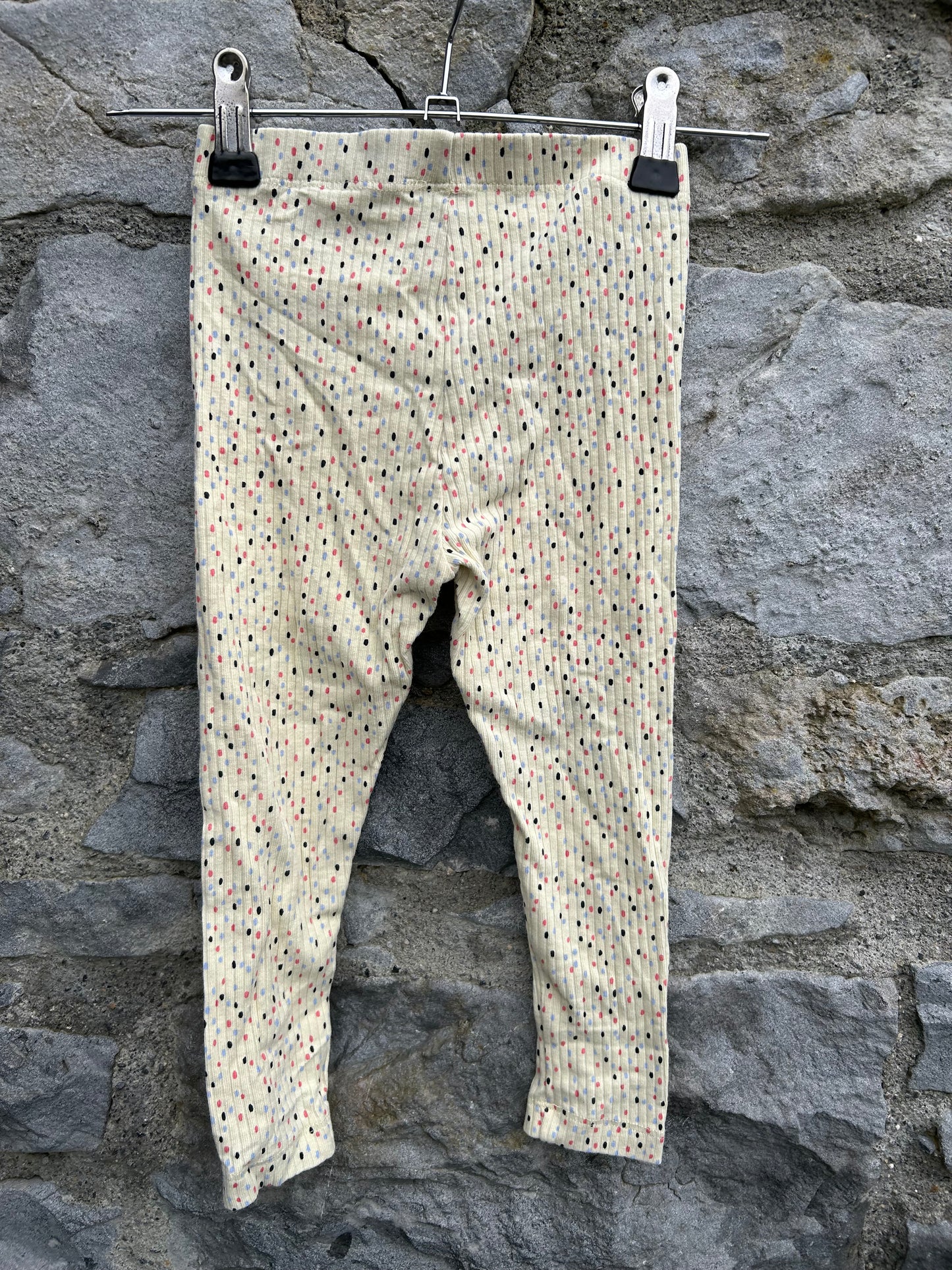 Colourful spots leggings  18-24m (86-92cm)