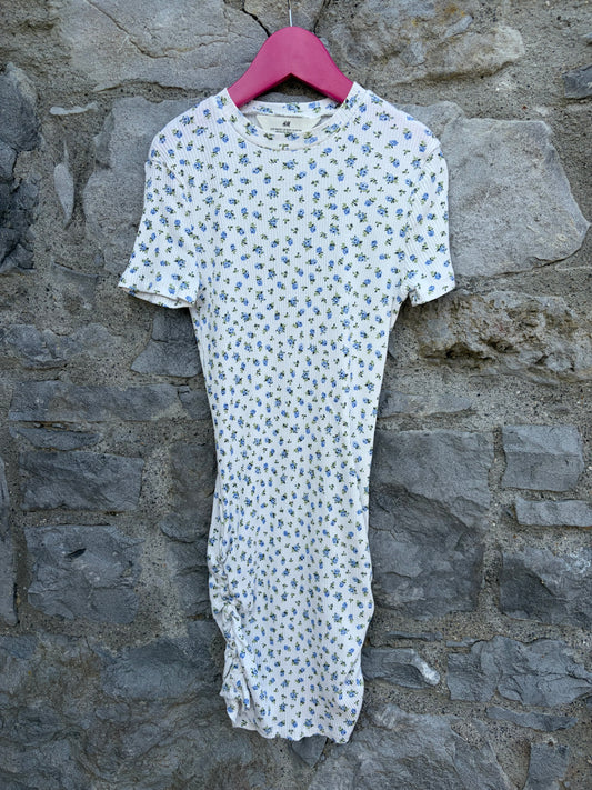 Floral tube dress  11-12y (146-152cm)