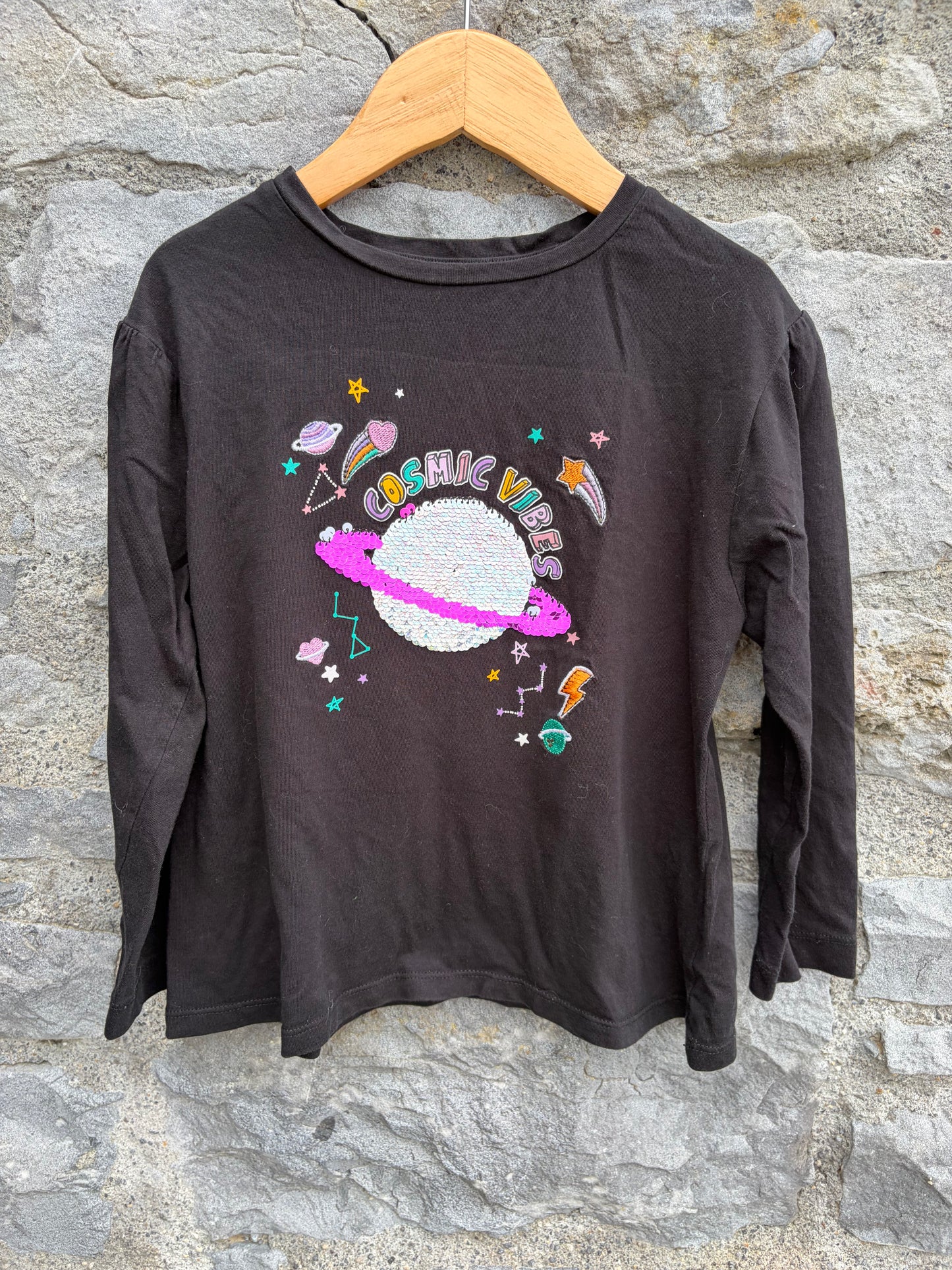 Cosmic vibes sequin top 6-7y (116-122cm)
