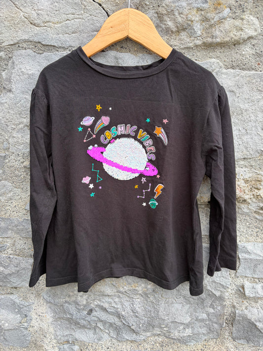 Cosmic vibes sequin top 6-7y (116-122cm)