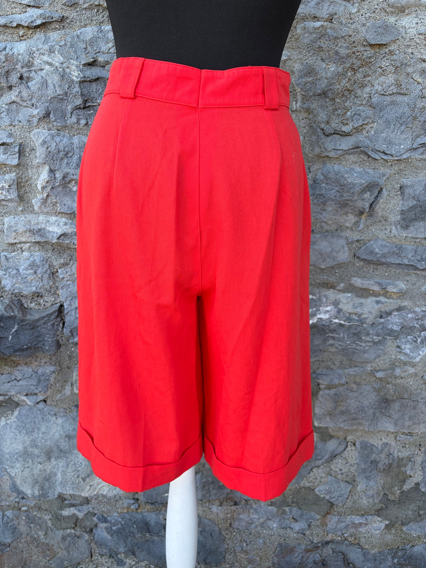 80s red shorts uk 6-8