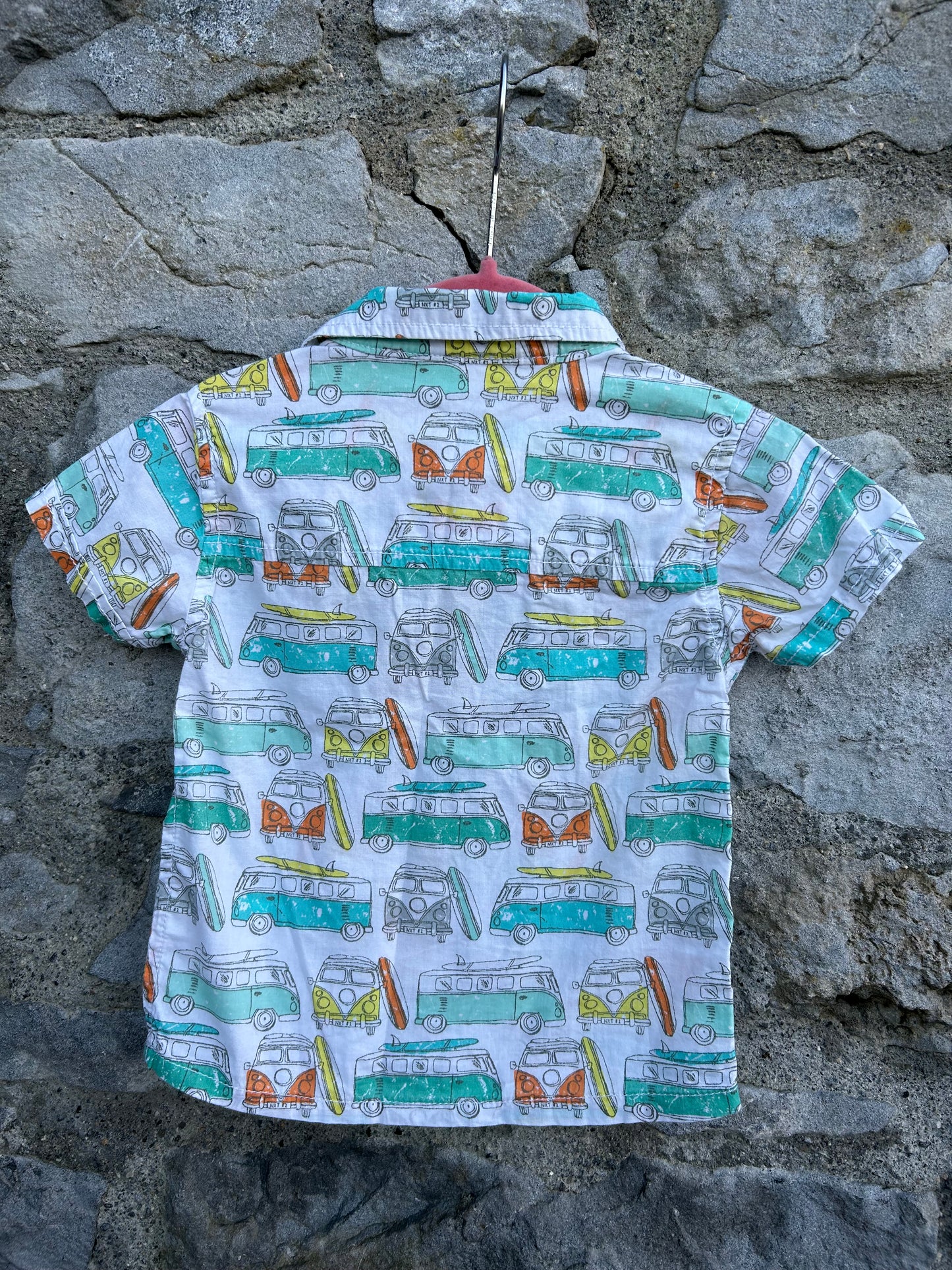 Camper vans shirt  9-12m (74-80cm)