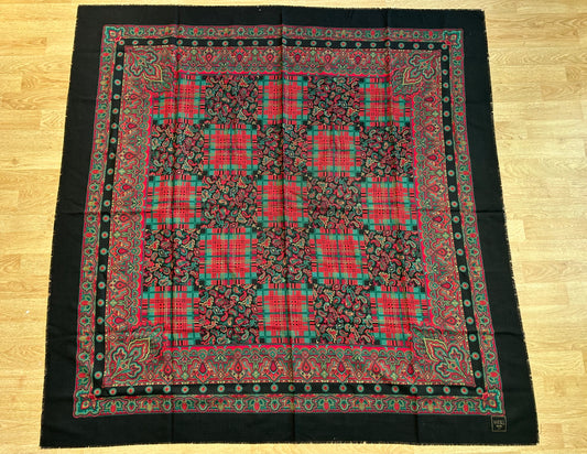 Vintage Big paisley scarf