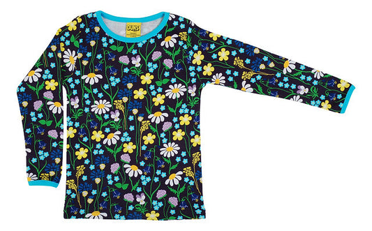 Midsummer Flowers Purple top  7y (122cm)
