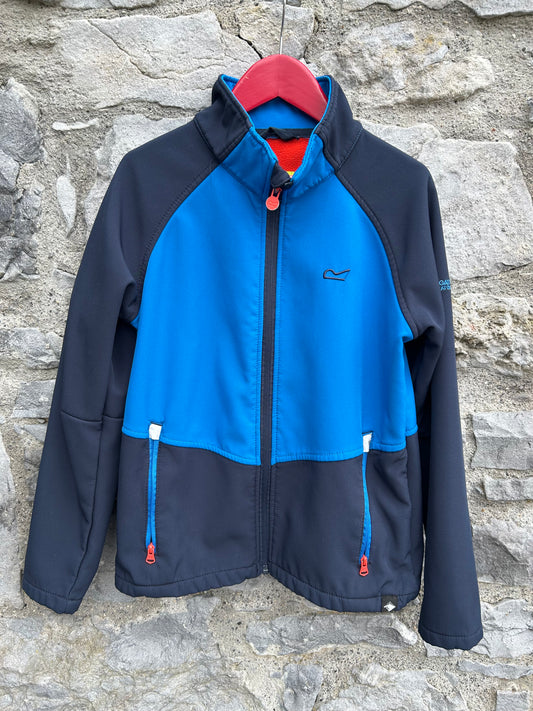 Navy&blue softshell jacket  11-12y (146-152cm)