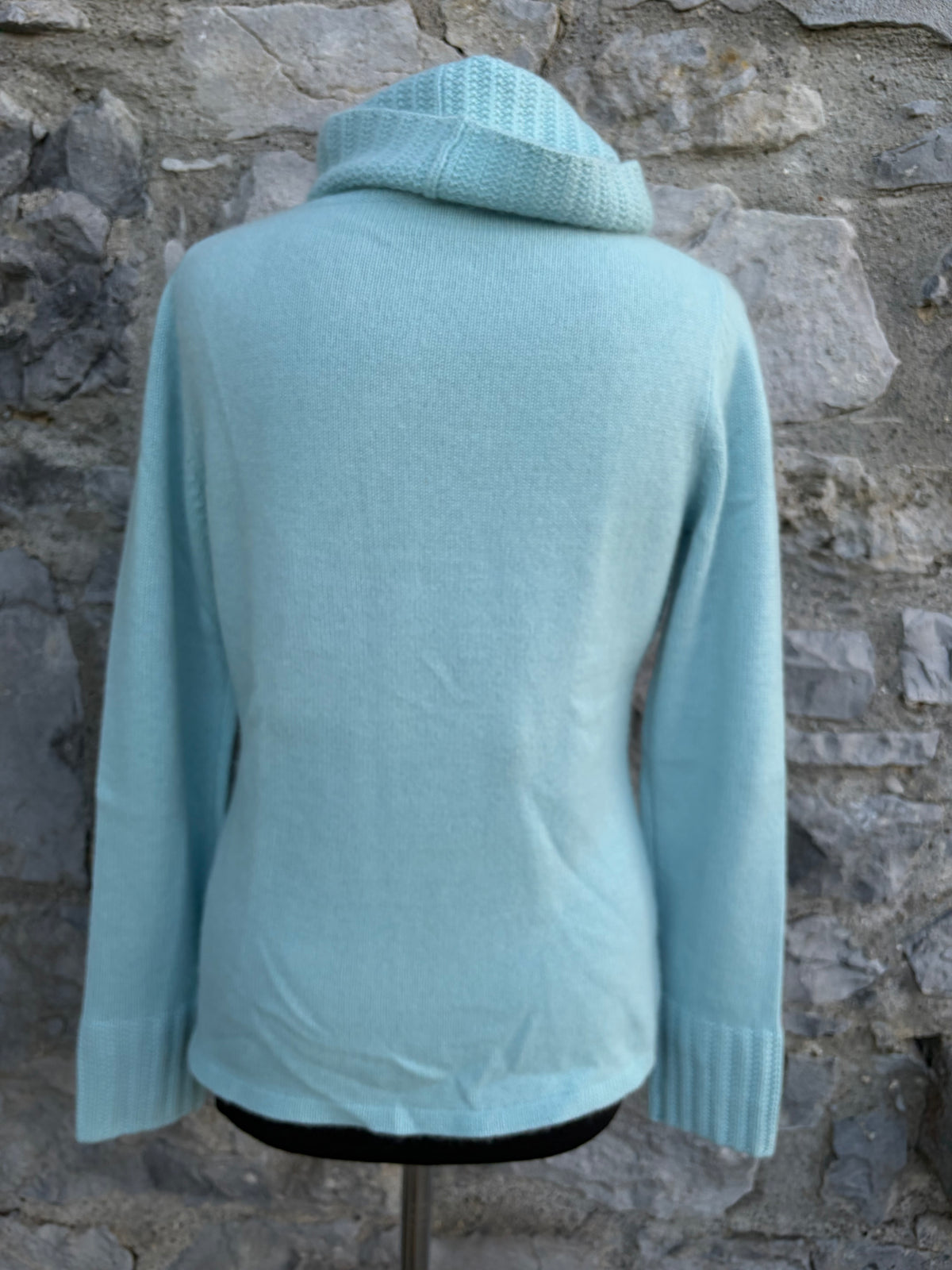 Mint cashmere turtle neck jumper uk 10-12
