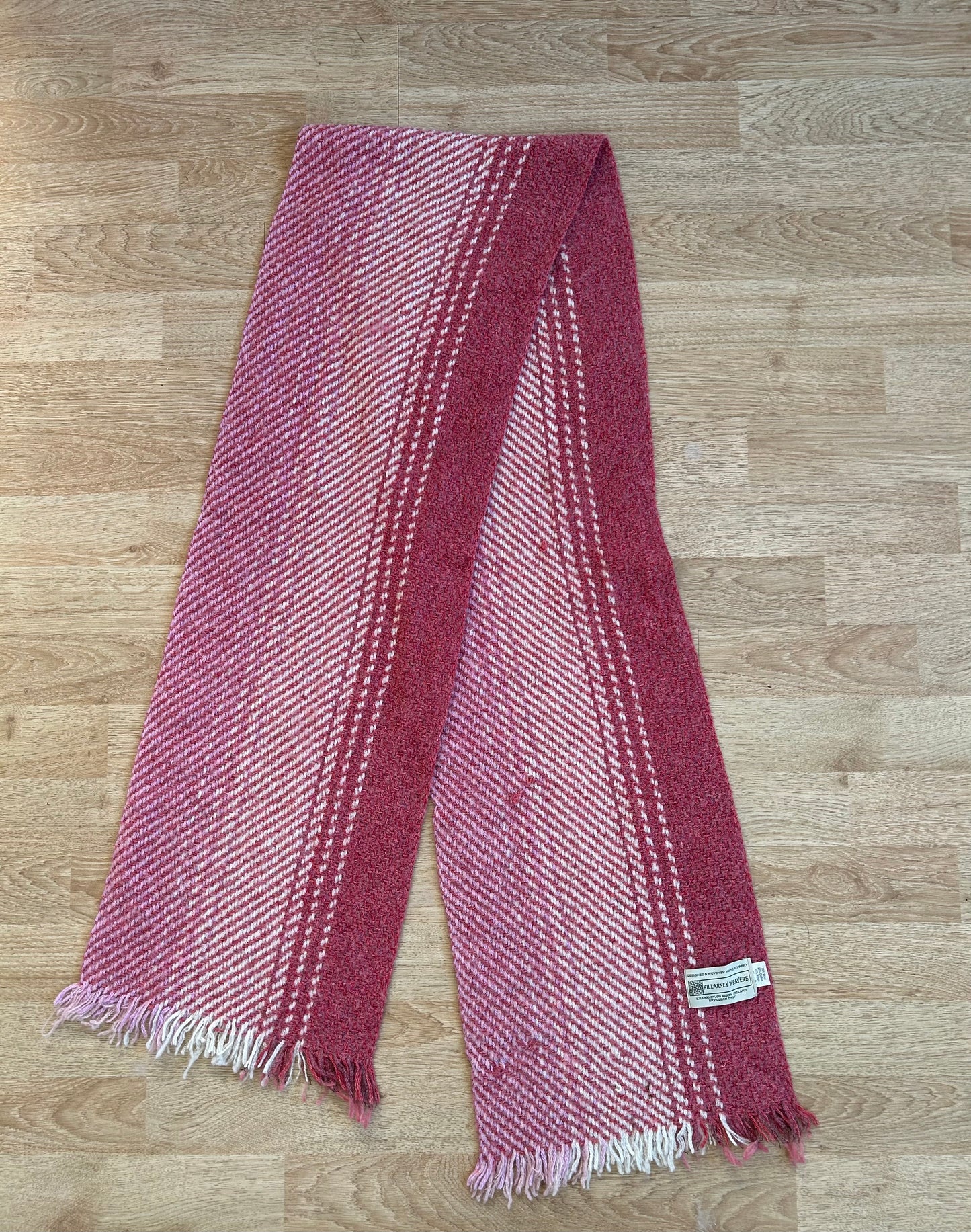 Pink scarf