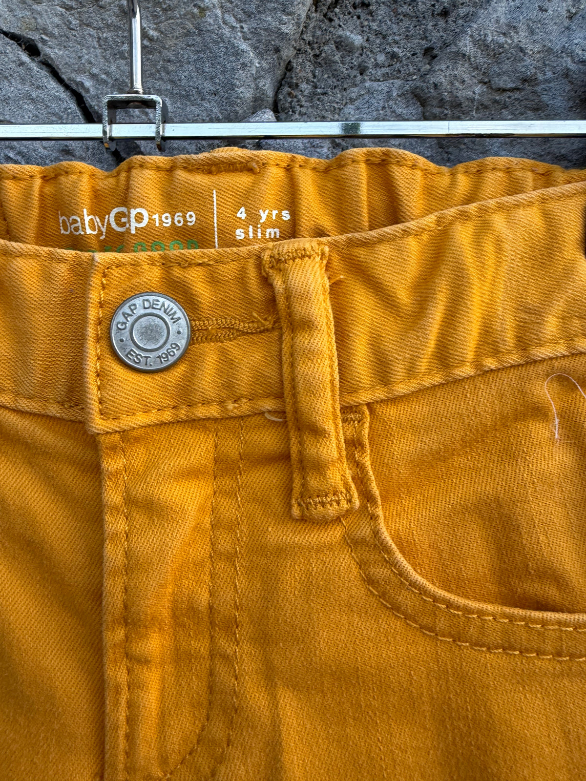 Yellow jeans 4y (104cm)