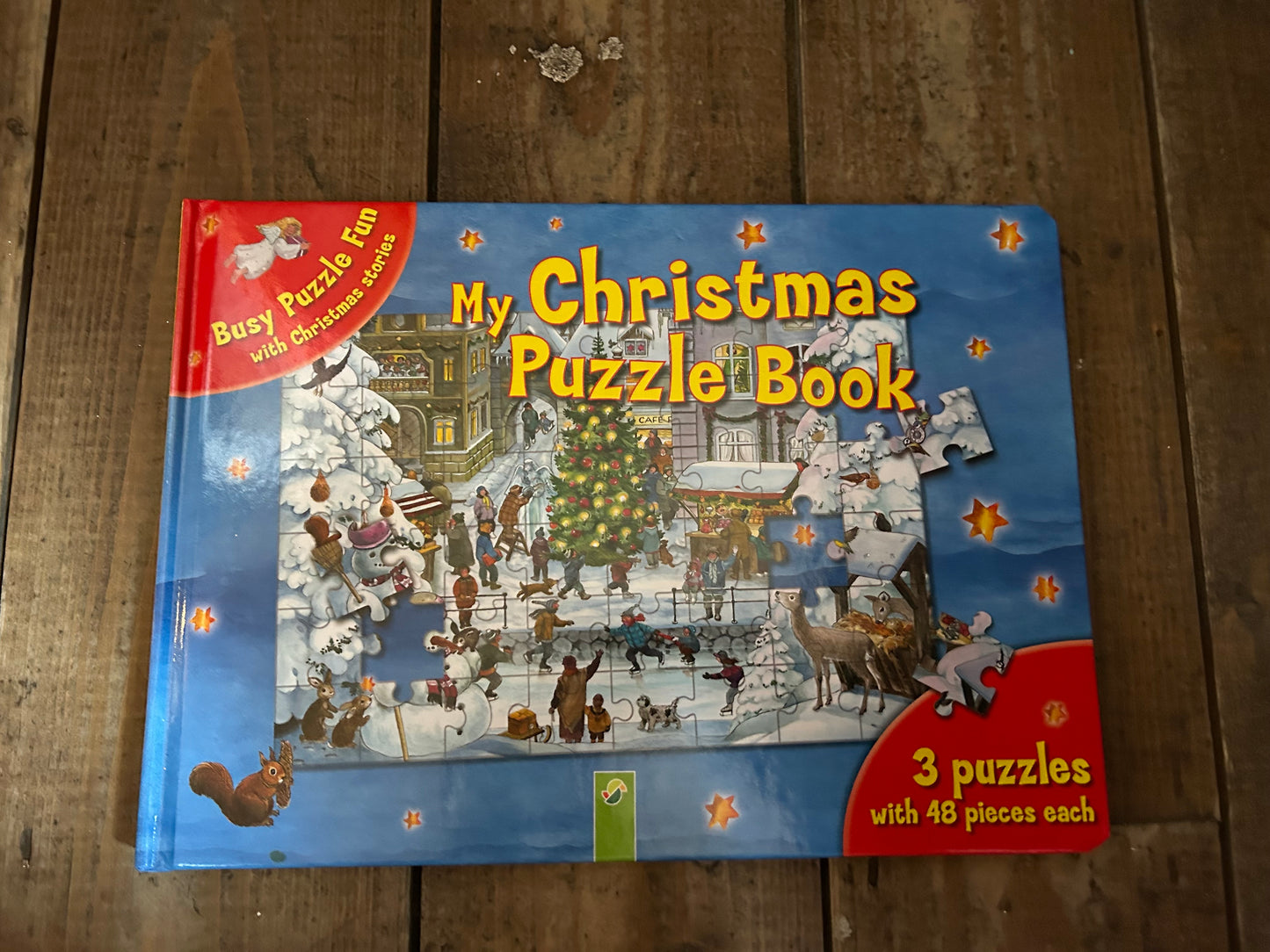 Christmas puzzle book