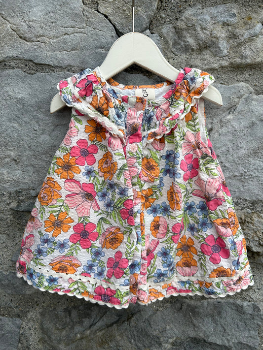 Floral tunic  12-18m (80-86cm)