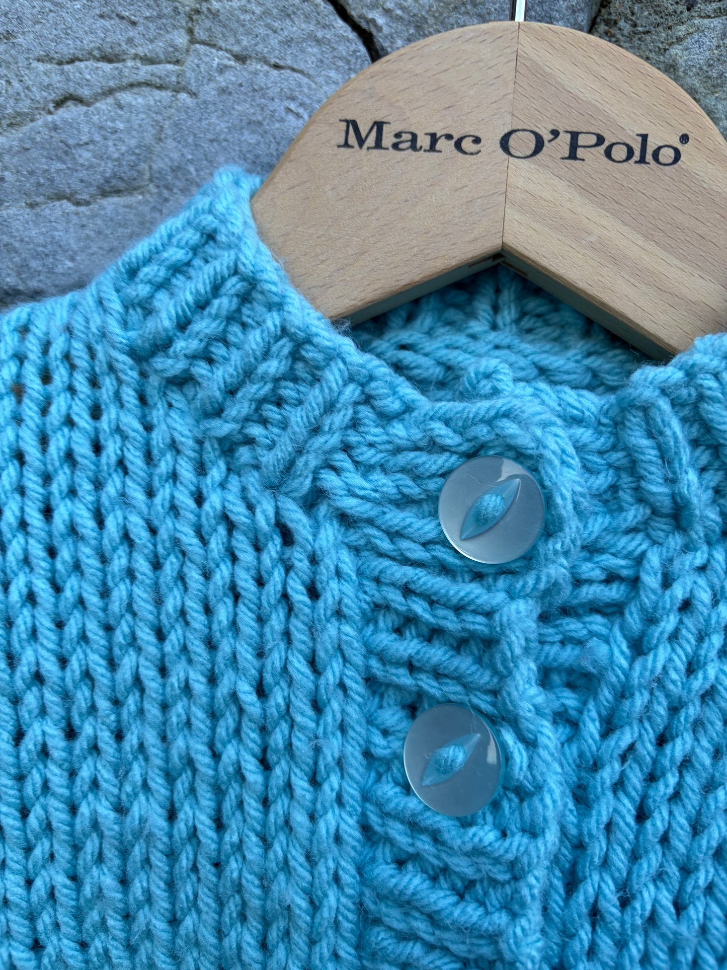 Aquamarine cardigan  0-3m (56-62cm)