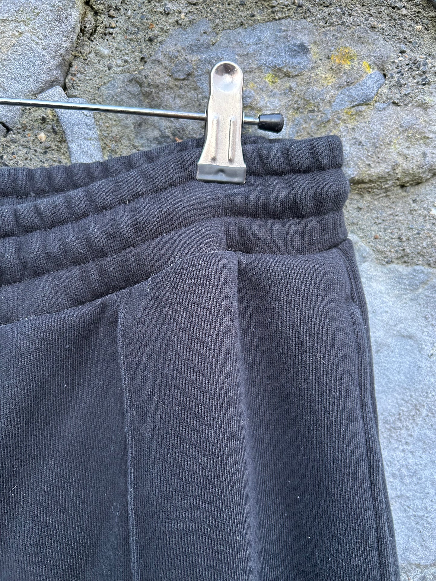 Navy heavy sweat pants uk 10-12