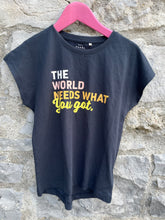 Load image into Gallery viewer, The World Needs T-shirt    7-8y (122-128cm)
