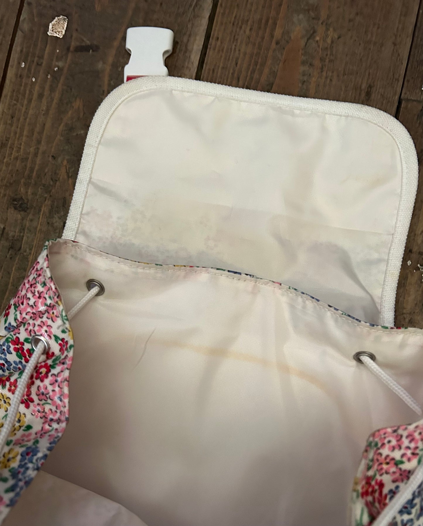 Flowery backpack
