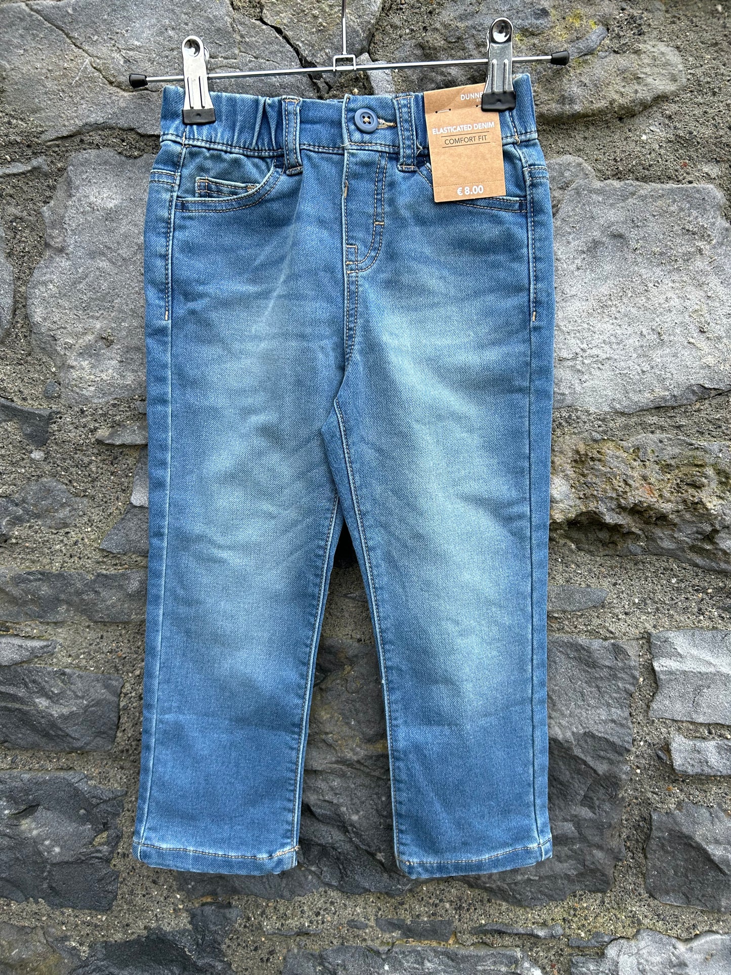 Relaxed waist jeans  3-4y (98-104cm)