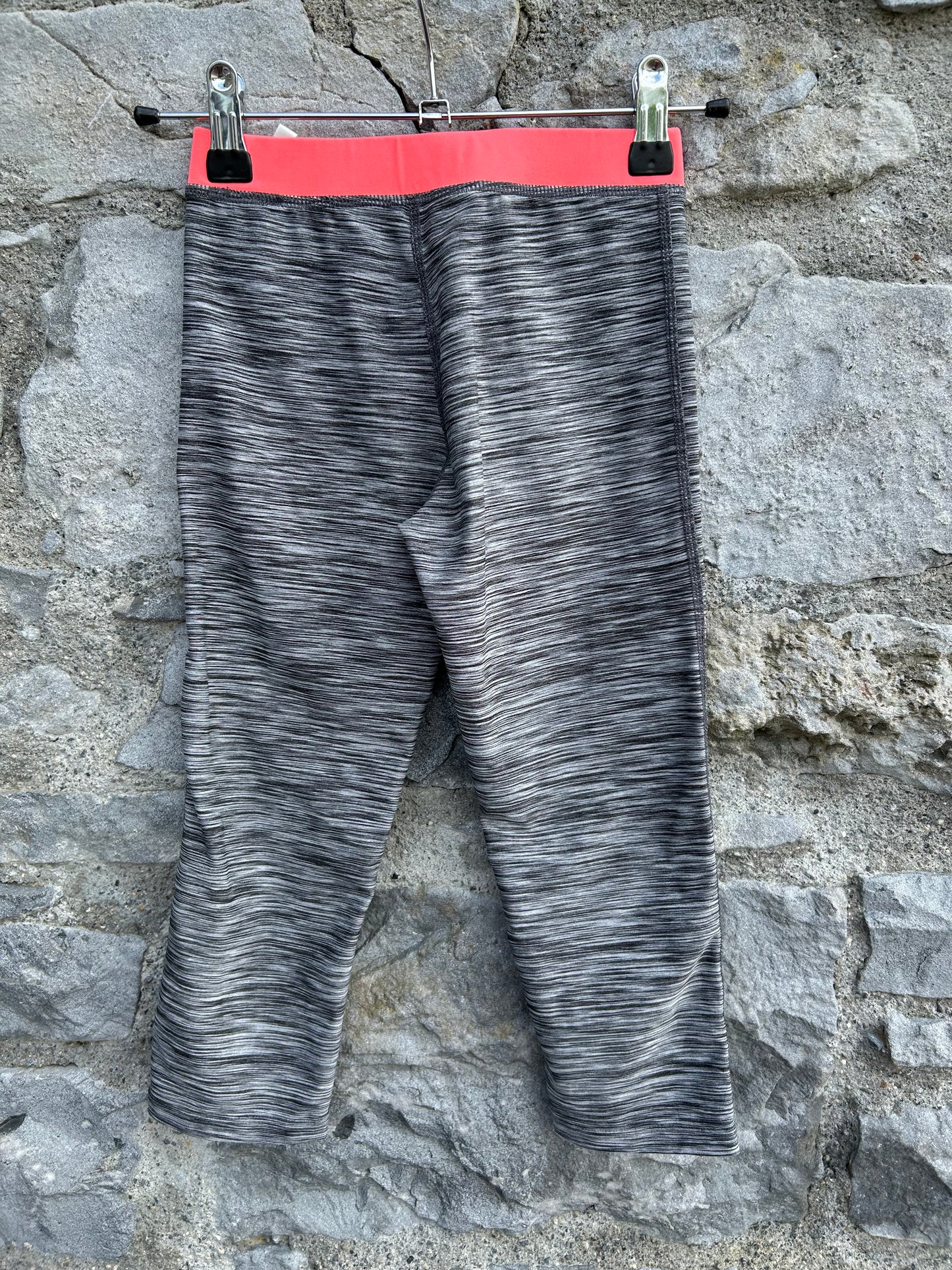Grey cropped leggings  7-8y (122-128cm)
