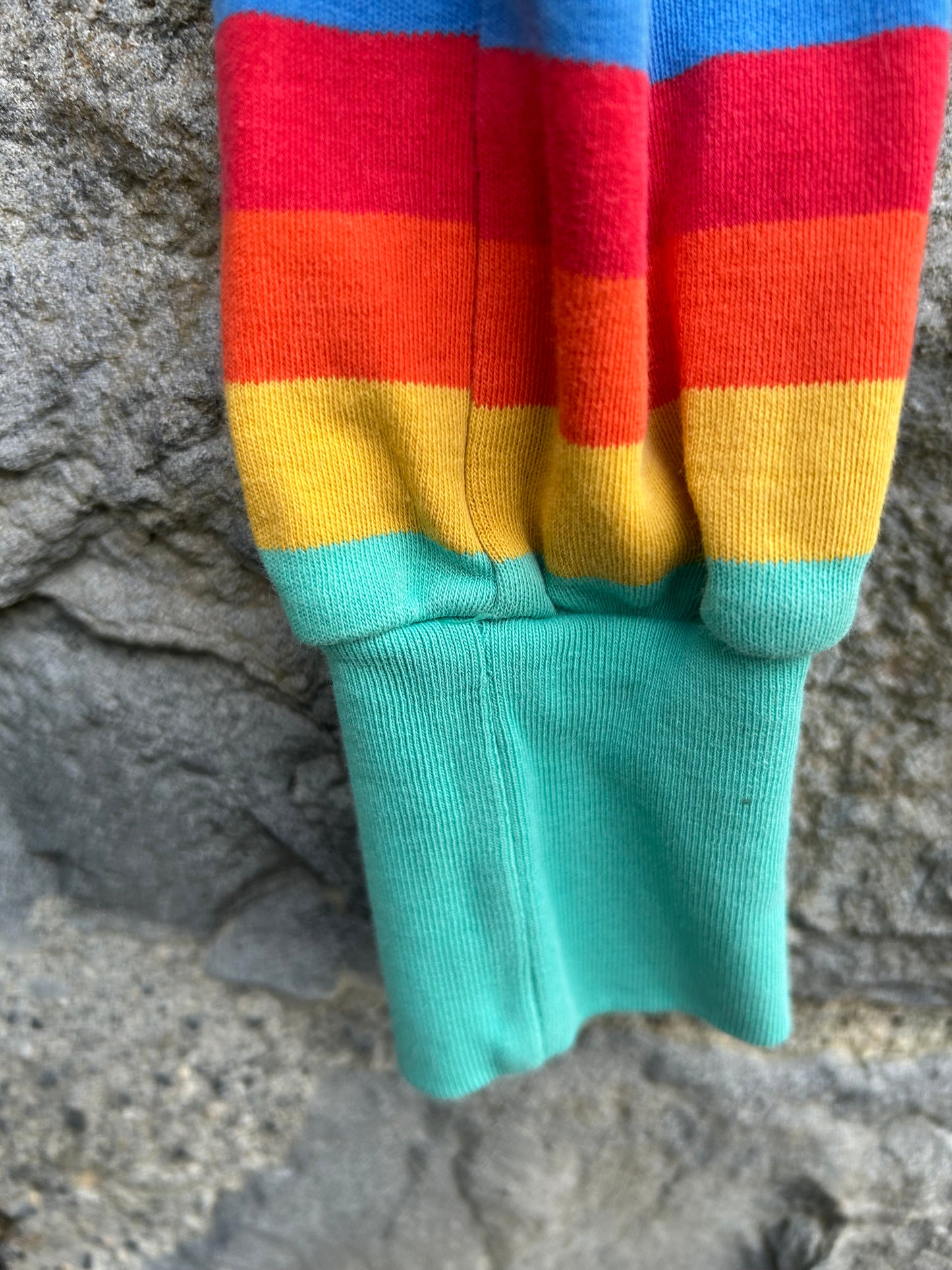 Rainbow rib pants  18-24m (86-92cm)