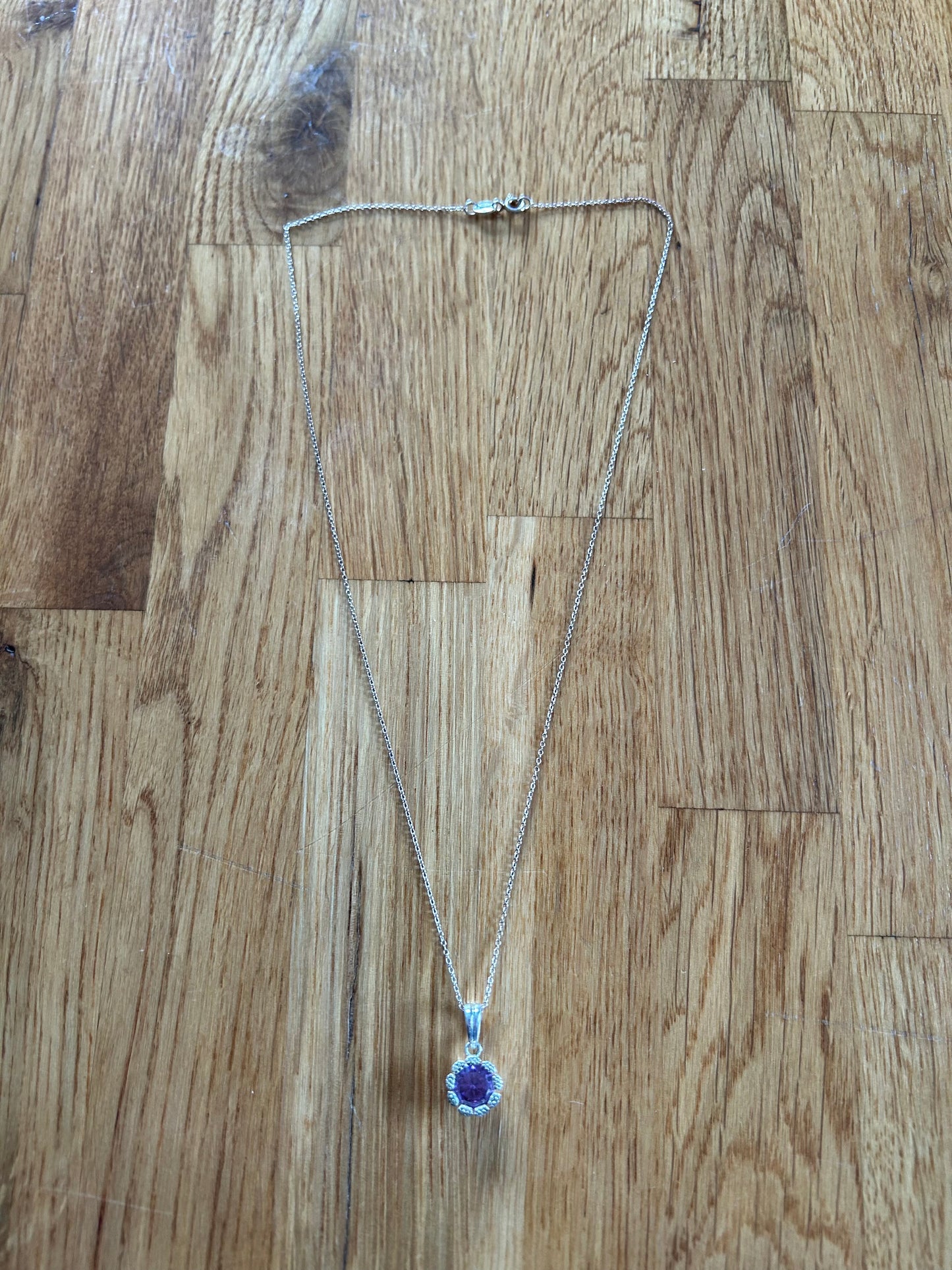 Amethyst necklace