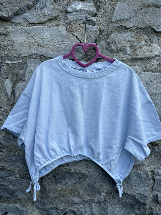 Blue cropped top 11-12y (146-152cm)