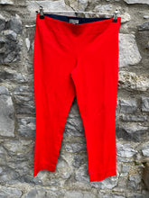 Load image into Gallery viewer, Red cropped pants uk 12
