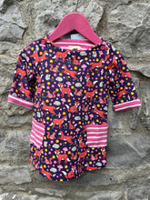 Load image into Gallery viewer, Woodland animals dress   6-12m (68-80cm)
