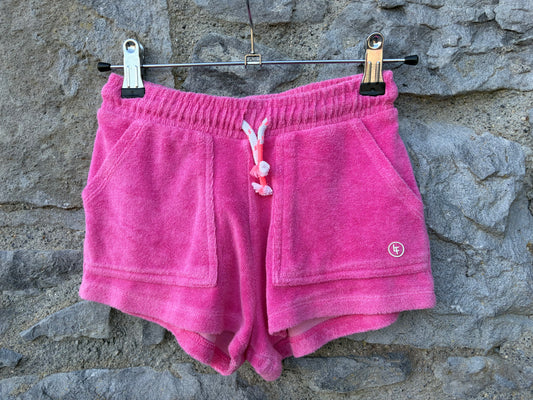 Pink Terry shorts  7-8y (122-128cm)