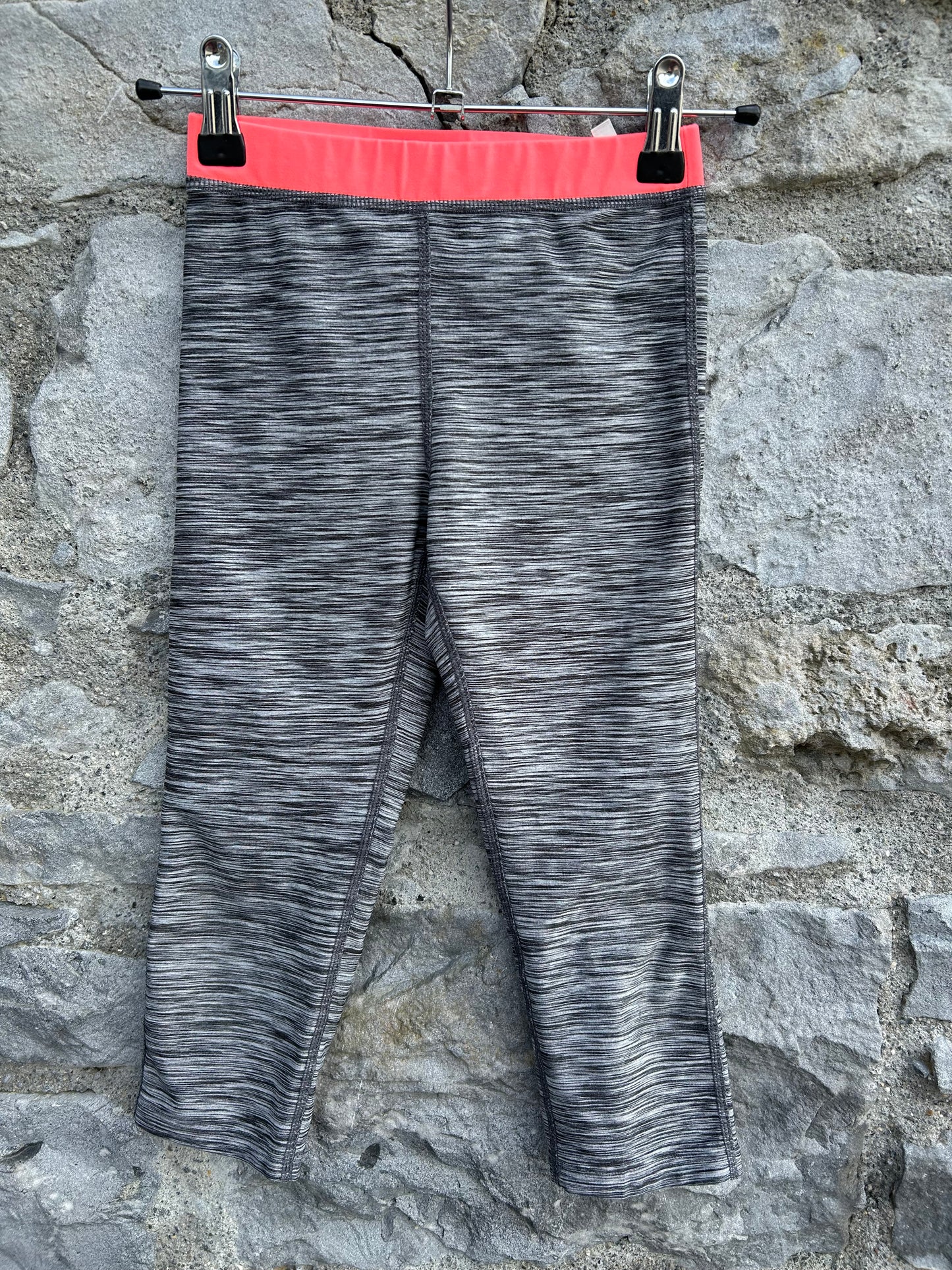 Grey cropped leggings  7-8y (122-128cm)
