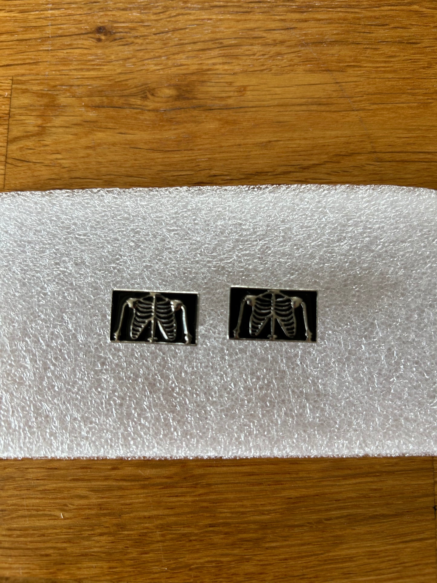 Skeleton cufflinks