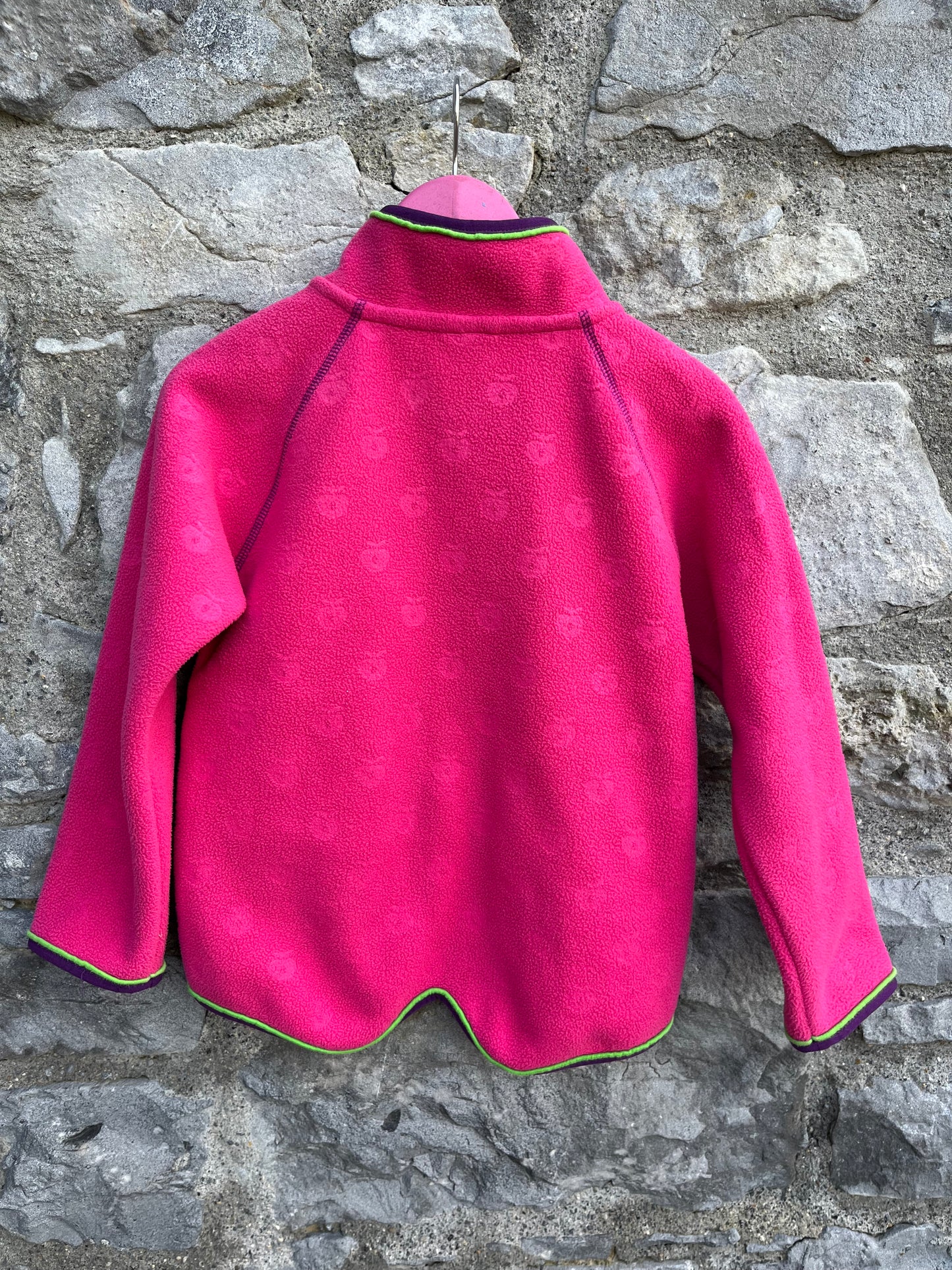 Pink apple fleece  3-4y (98-104cm)