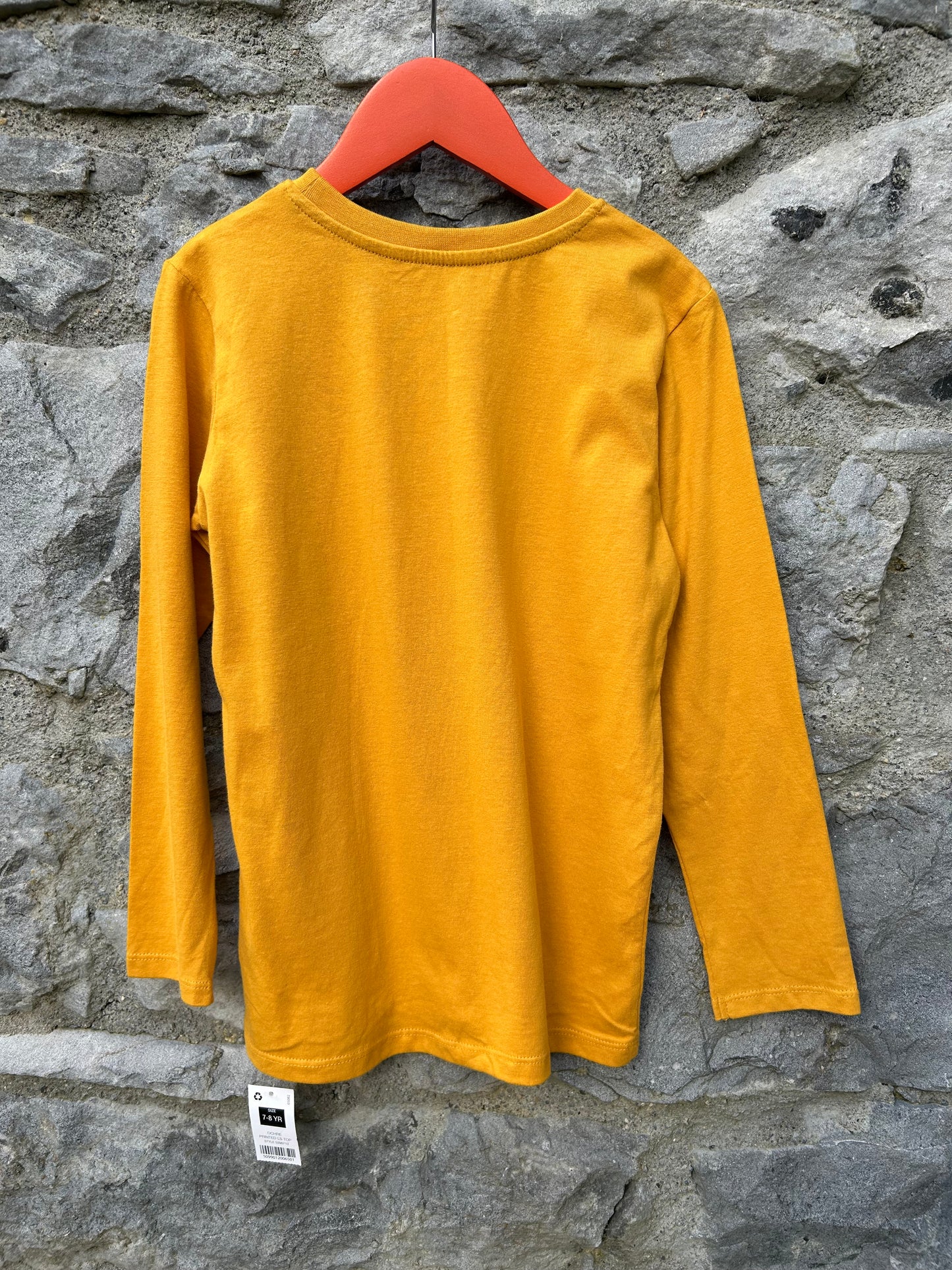 Brooklyn mustard top   7-8y (122-128cm)