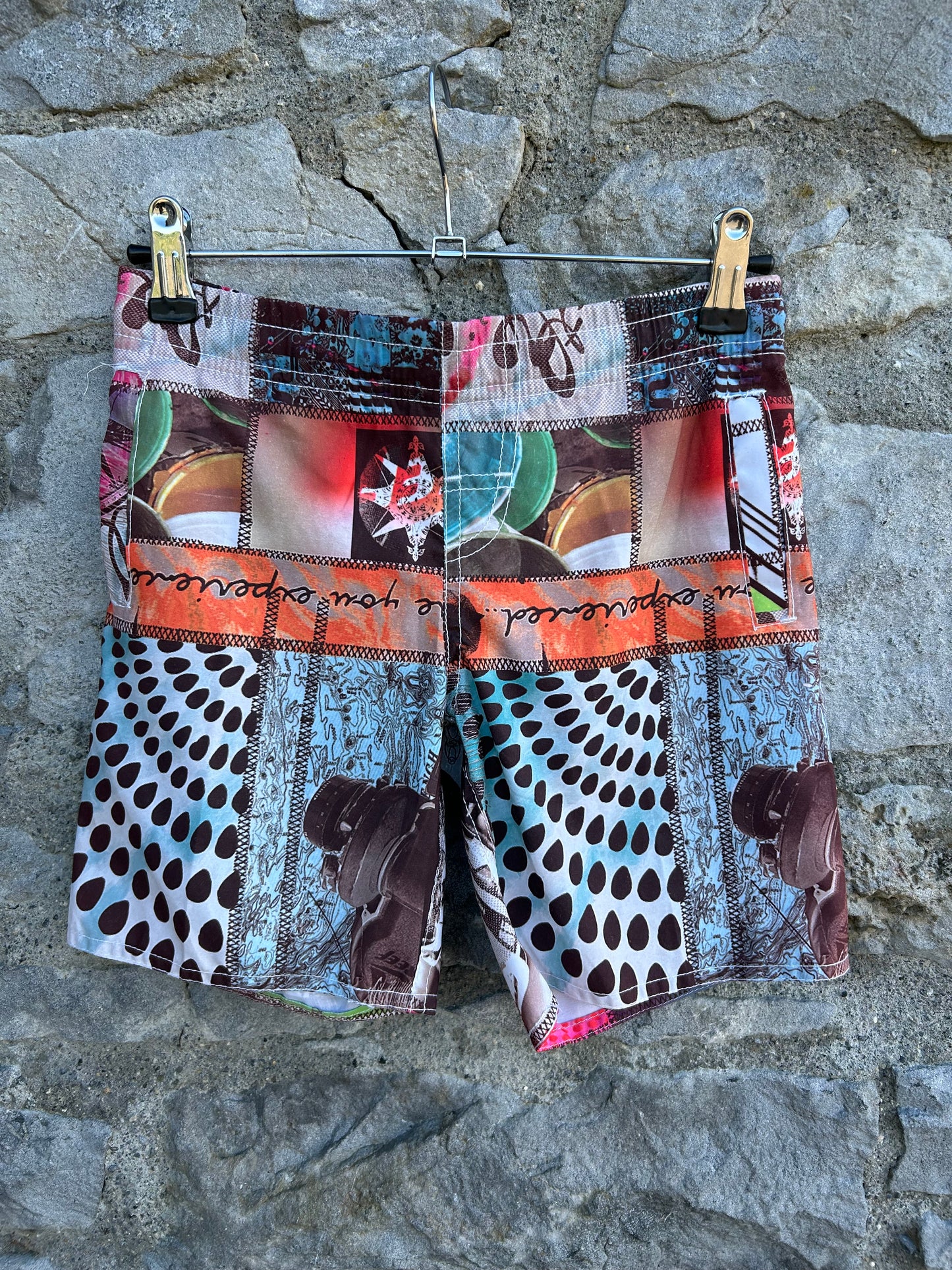 Y2K patchwork shorts 5-6y (110-116cm)